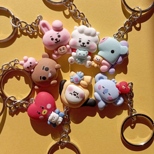 BT21 Baby Anahtarlık Aksesuar 