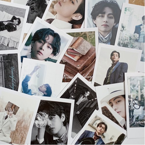 Taehyung 16'lı Me, Myself and V 'Veautiful Days' Fotokart Seti 