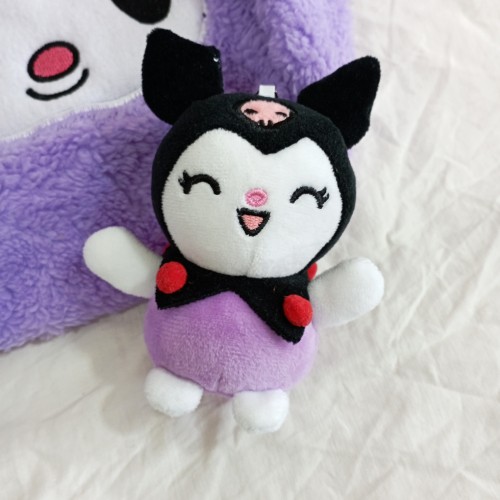 Sanrio Kuromi Peluş Anahtarlık 