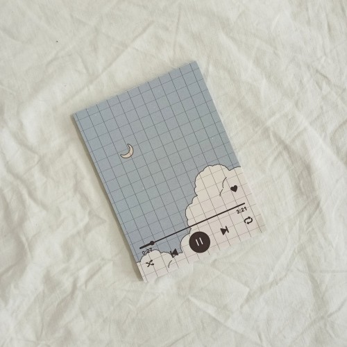 Blue Sky To Do List Notepad