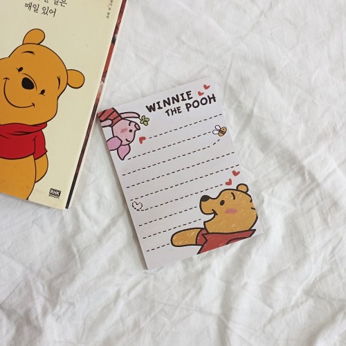 Winnie The Pooh To Do List Notepad 