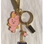 BT21 Gold Detay Aksesuar Anahtarlık 