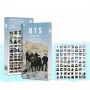 BTS 204 Parça Klip QR Kodlu Kartpostal 30 adet + Fotokart Seti 30 adet + 144 Sticker Set Çeşitleri