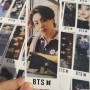 BTS Kitap Ayracı /Uzun Fotokart | Adet