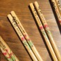  Yazılı Bambu Chopstick 