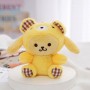 Elbise Detay Ekose Ayak Kawaii Sanrio Peluş Anahtarlık Aksesuar 