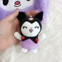 Sanrio Kuromi Peluş Anahtarlık 