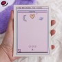 Aesthetic Moon Digital To Do List Notepad