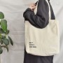 But First, Coffee Kanvas Körüklü Tote Çanta (Çıtçıtlı-İç Cepli,320 gr-%100 Pamuk)