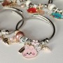 BT21 Kararmaz Çelik Charm Pandora Bileklik 