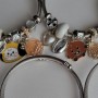 BT21 Kararmaz Çelik Charm Pandora Bileklik 