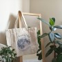 Moonchild Kanvas Körüklü Tote Çanta (Çıtçıtlı-İç Cepli,320 gr-%100 Pamuk)