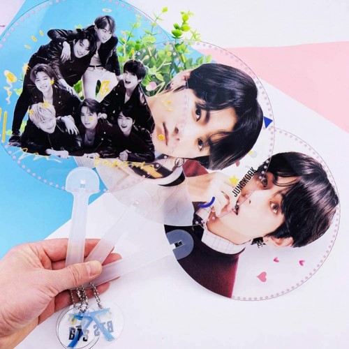 BTS Mots7 Şeffaf Handfan